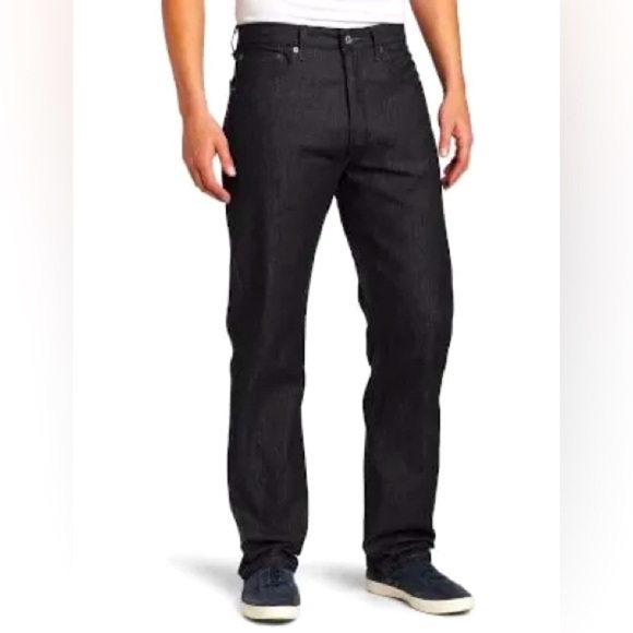 NWT LEVI’S 501 Original Shrink-To-Fit Jeans Black 40